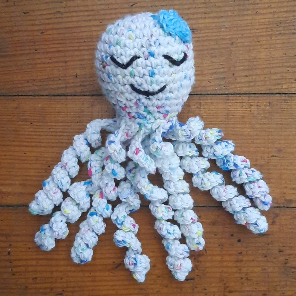 Handmade stuffed Octopus